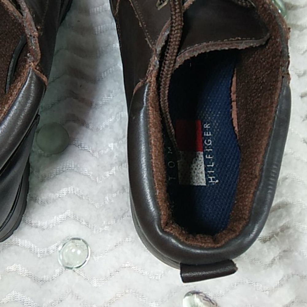 EUC Sporto Leather Lace-Up  Ankle Brown Boots - 8W - Picture 5 of 7